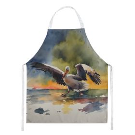 Pelican Apron Cooking Kitchen Server Baking Crafts Gardening for Adult Women Men, Unisex, Large, Multicolor (Default: Default)